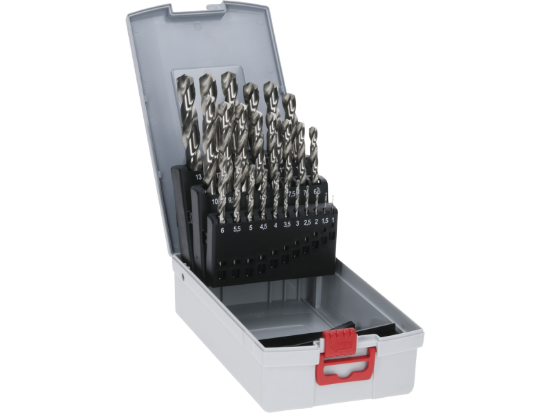 25-delni set svedrov HSS-G za kovino Bosch, 2608587017